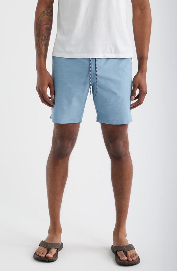 下唇長い巻き毛 メンズ ボトムス 二分の一ズボン下・さる股引き 遊撃手ズボン下 Rip Curl Boardwalk Jackson V Drawstring Shorts Fadedenim ジーンズ