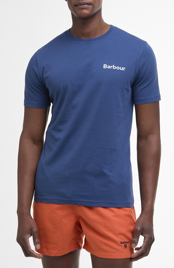 バブアー メンズ トップス Tシャツ グラフィック Barbour Camber Graphic T-Shirt Oceana