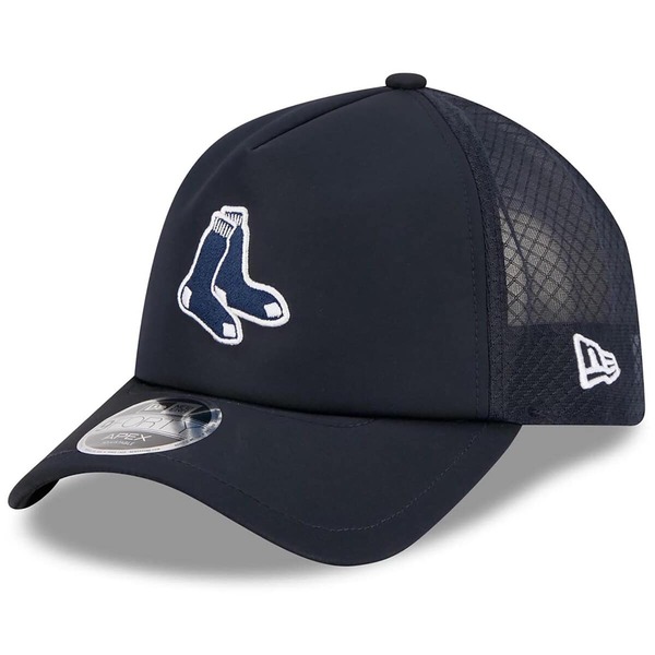 ニューエラ メンズ アクセサリー 帽子 Men's New Era Navy Boston Red Sox 2026 Batting Practice Alternate Apex 9FORTY Adjustable Hat Navy ネイビー｜ReVida 店