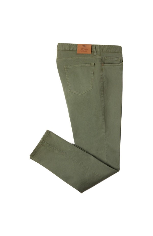 ロバート タルボット メンズ ボトムス 心地好いズボン下 Robertalbott Rockwell 5 Pocket Pant Olive オリーブ