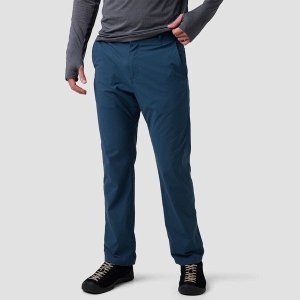 うしろ側カントリー メンズ ボトムス 心地好いズボン下 Backcountry Wasatch Ripstop Everyday Pant - Men\u0027s Midnight Blue 青み