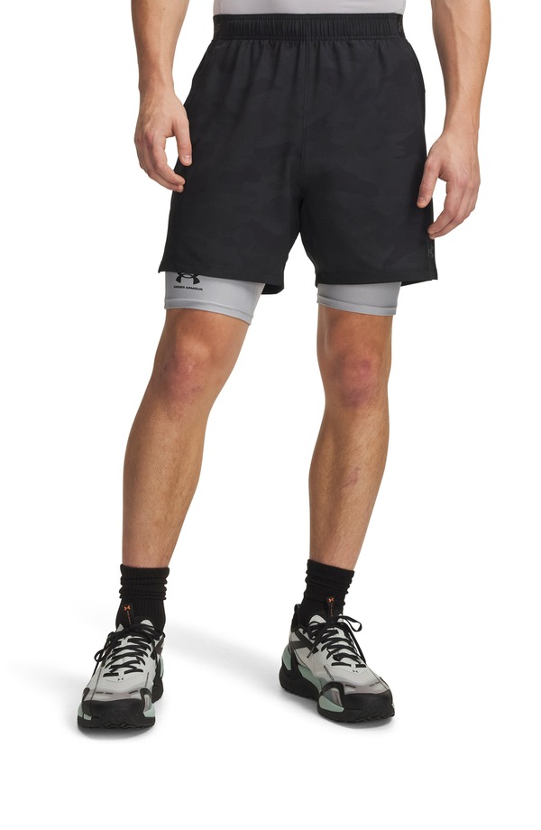 アンダーアーマー メンズ ボトムス 二分の一ズボン下・さる股引き 遊撃手ズボン下 Under Armour UA Vanish Woven 2.0 6-Inch Athletic Shorts Ultimate Black 黒いこと