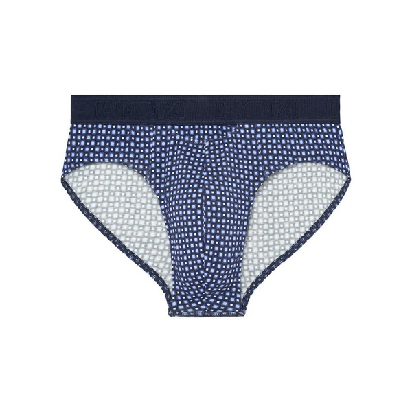 ホム メンズ アンダー御召しもの ブリーフズボン下 ミニ HOM Hampton Mini Briefs HO1 Navy Print 米国海軍