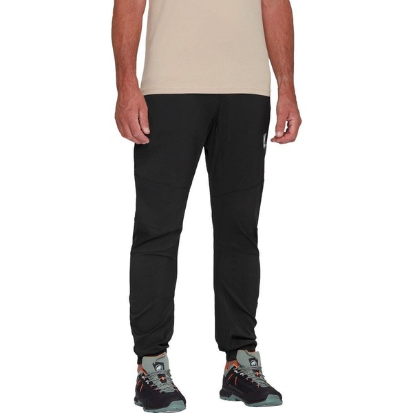 マムート メンズ ボトムス 心地好いズボン下 Mammut Massone Light Pant - Men\u0027s Black 黒いこと