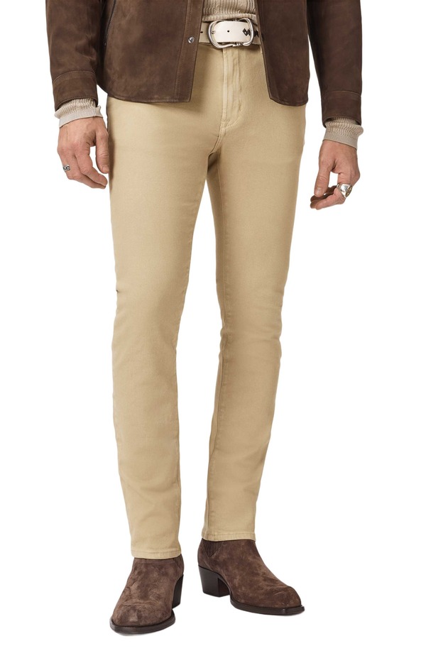 ジョンバルベイトス メンズ ボトムス ジーンズズボン下 か細い相応う デニム John Varvatos Pickup Slim Fit Jeans Faded Twine