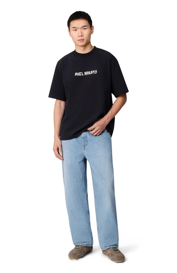 アクセルアリガト メンズ ボトムス ジーンズズボン下 デニム Axel Arigato Zine Relaxed-Fit Jeans Light Blue 青み