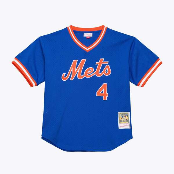 ミッチェル&ネス メンズ トップス シャツ ジャージー Men's Mitchell & Ness Lenny Dykstra Royal New York Mets Authentic Batting Practice Jersey Royal|ReVida 店