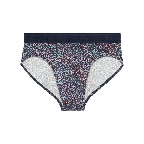 ホム メンズ アンダー御召しもの ブリーフズボン下 ミニ HOM Vineyard Mini Briefs Navy Print 米国海軍