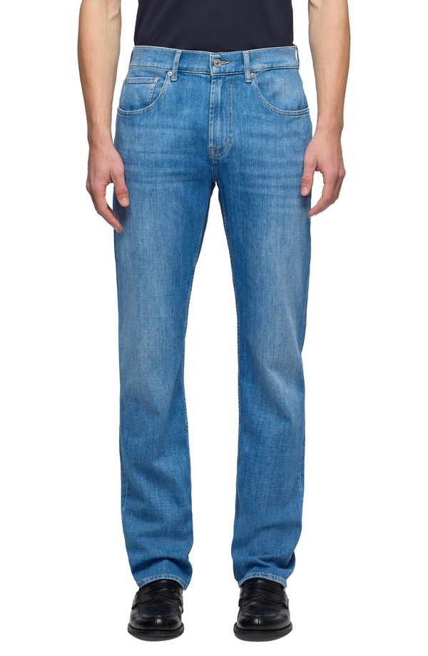 セブンフォーオールマンカインド メンズ ボトムス ジーンズズボン下 引っ切り無い デニム 7 For All Mankind The Straight Leg Jeans High Point