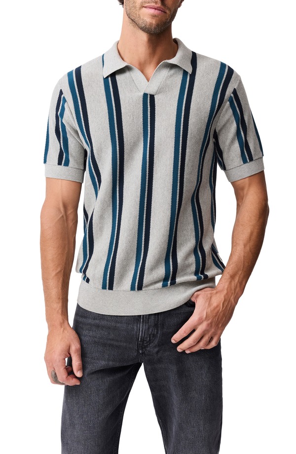 ロッドアンドグン メンズ トップス スポーツシャツ Rodd \u0026 Gunn Royce Hill Johnny Collar Polo Dusk