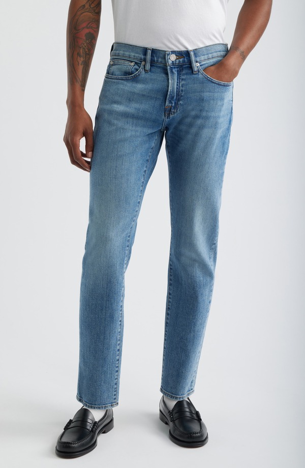 ひな形 メンズ ボトムス ジーンズズボン下 か細い相応う デニム FRAME L\u0027Homme Slim Fit Jeans Crosswalk