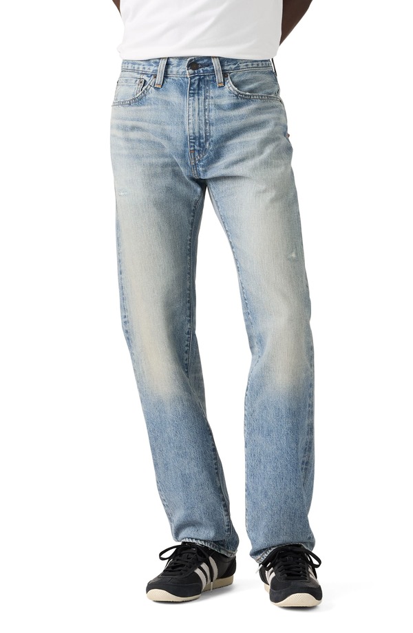 リーヴァイズジーンズ メンズ ボトムス ジーンズズボン下 引っ切り無い デニム Levi\u0027s 505 Relaxed Straight Leg Selvedge Jeans Back At It Dx Selvedge