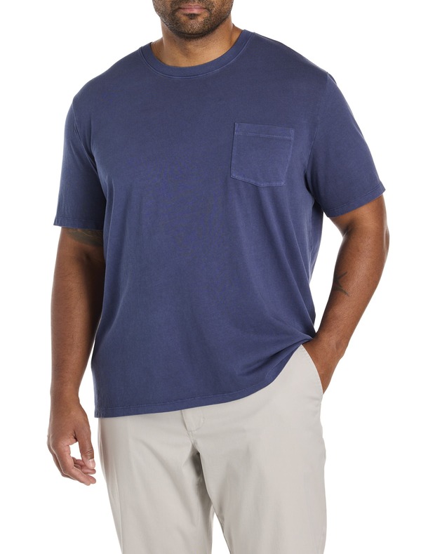 ヴァインヤードヴァインズ メンズ トップス プルオーバー トール vineyard vines Big \u0026 Tall Garment-Dyed Surf Pocketee Nautical Navy 米国海軍