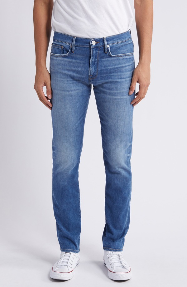 フレーム メンズ ボトムス デニムパンツ スリムフィット ジーンズ FRAME L'Homme Slim Fit Jeans Palermo｜ReVida 店