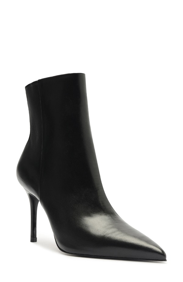シュッツ レディース シューズ ブーツ・レインブーツ Schutz Mikki Casual Pointed Toe Bootie Black ブラック