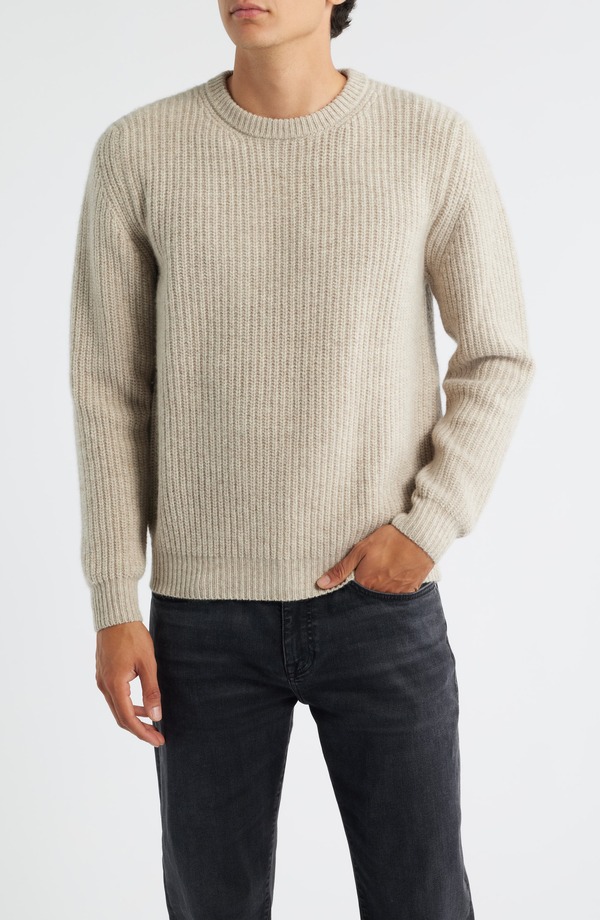 アレックスクレーン メンズ アウター パーカー・スウェット ウール セーター ALEX CRANE Vale Merino Wool Sweater Bone