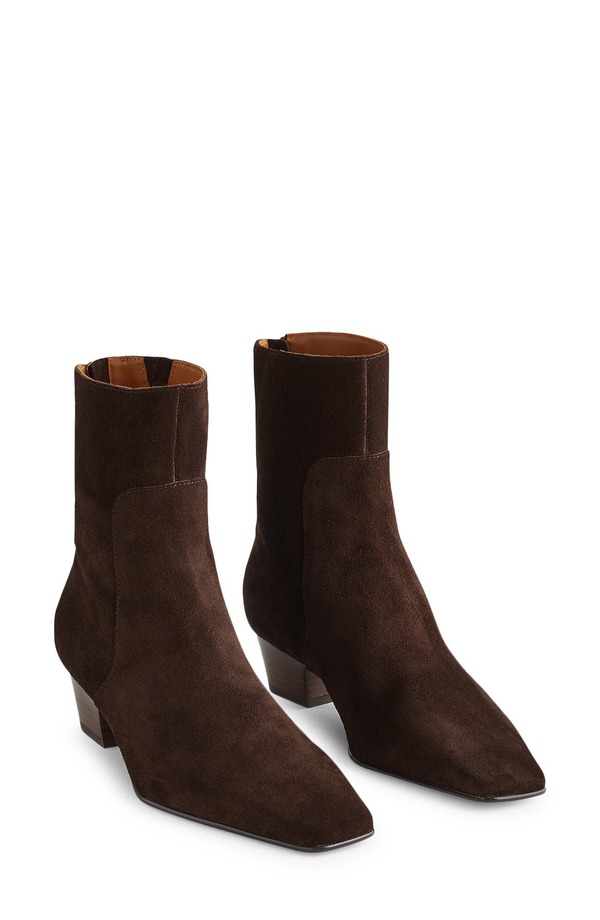 メイドウェル レディース シューズ ブーツ・レインブーツ アンクル Madewell The Lexie Ankle Bootie Dark Carob