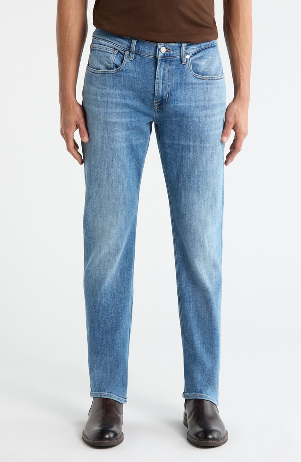 セブンフォーオールマンカインド メンズ ボトムス デニムパンツ ストレート ジーンズ 7 For All Mankind The Straight Leg Jeans Match 42,120円