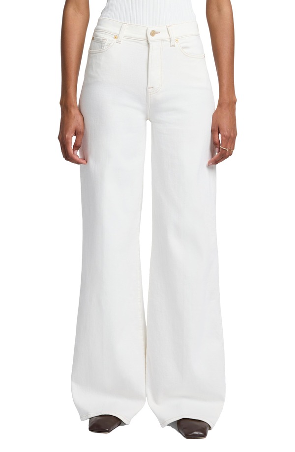 セブンフォーオールマンカインド レディース ボトムス デニムパンツ ワイドレッグ ハイウエスト ジーンズ 7 For All Mankind Lotta High Waist Wide Leg Jeansugar
