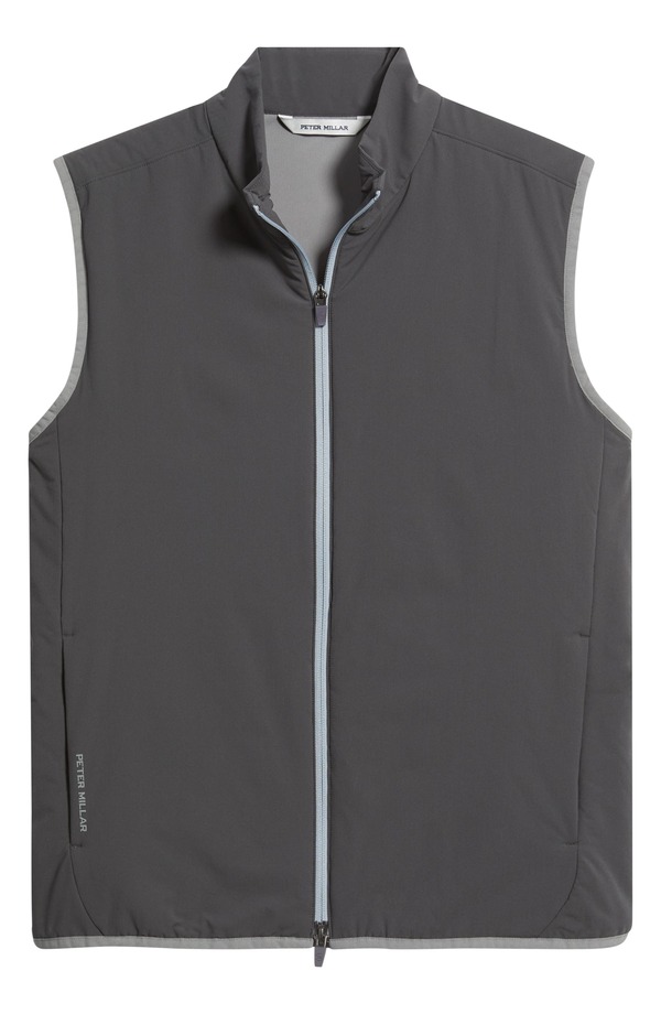 ピーター・鏡鑑 メンズ アウター より良い Peter Millar Summit Vest Iridium