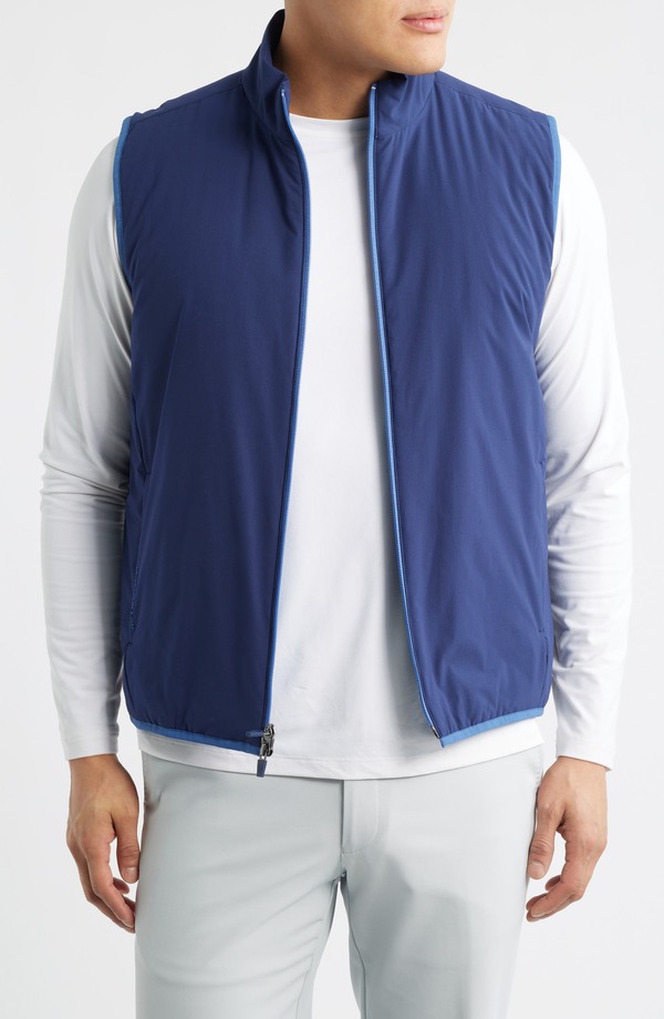 ピーター・ミラー メンズ アウター ベスト Peter Millar Summit Vest Navy ネイビー