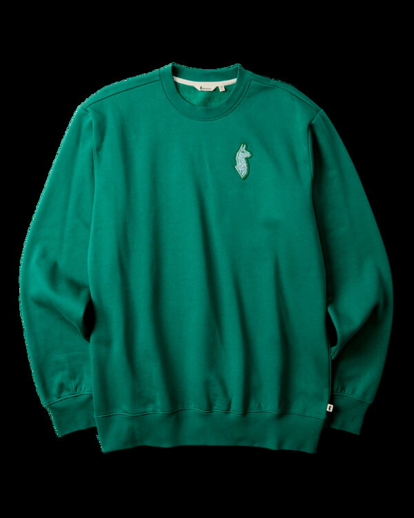 コートパクシー メンズ アウター パーカー・スウェット プルオーバー Cotopaxi Lava Llama Crew Sweatshirt - Men\u0027s Malachite
