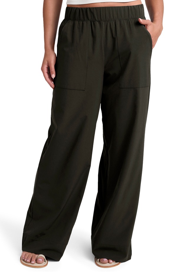 ビヨンドヨガ レディース ボトムス レギンス ワイドレッグ ズボン下 Beyond Yoga Wide Leg Utility Pants Olive Ink オリーブ