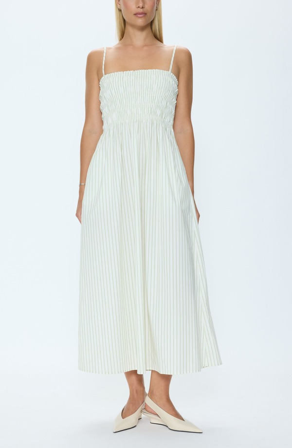 ピストーラ レディース ボトムス 心地好いズボン下 マキシ Pistola Bianca Maxi Sundressagegret Stripe サルヴィア