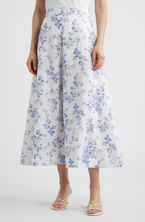 リフォーメーション レディース ボトムスカート フラワー柄 フラワー Reformation Peony Floral Skirt Lana|ReVida 店