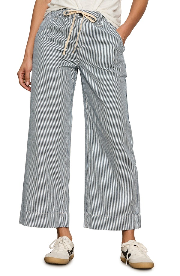 駆け込み寺 レディース ボトムス レギンス ズボン下 Sanctuary Lily Stripe Cropants Yacht Black/ Stripe 黒いこと