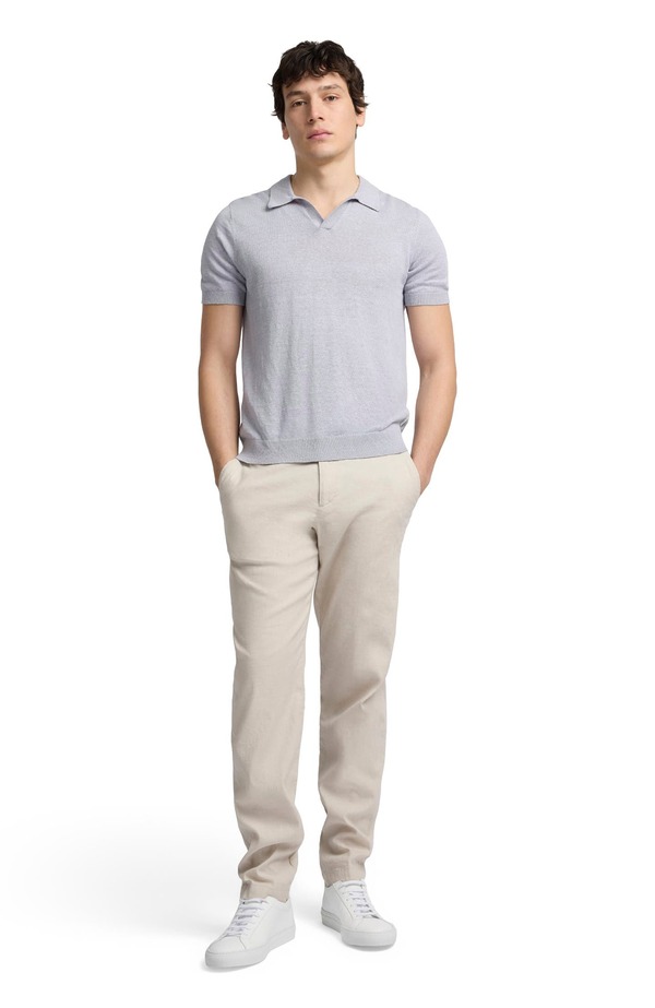 オニア メンズ ボトムス 心地好いズボン下 リネン Onia Stretch Linen Trouser Stone 石ころ