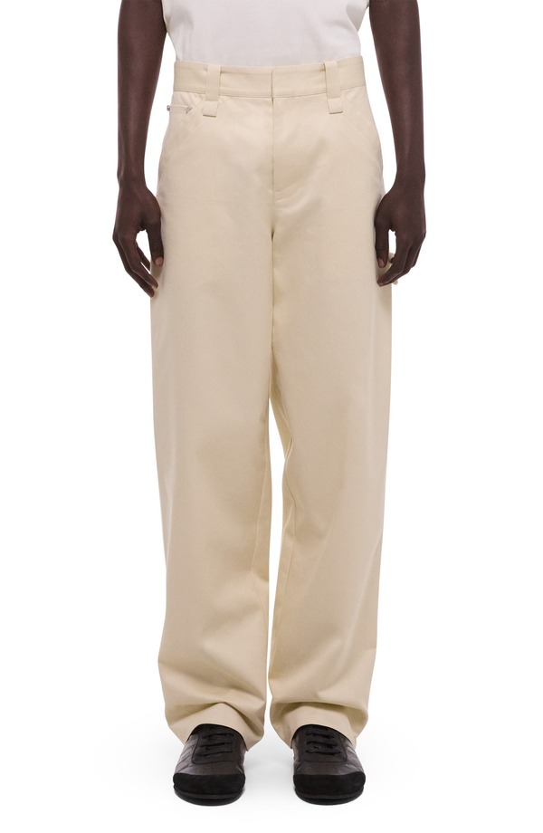 ヘルムート 言葉づかい メンズ ボトムス 心地好いズボン下 綿織物 Helmut Lang Cotton Chino Pants Oatmeal オートミール