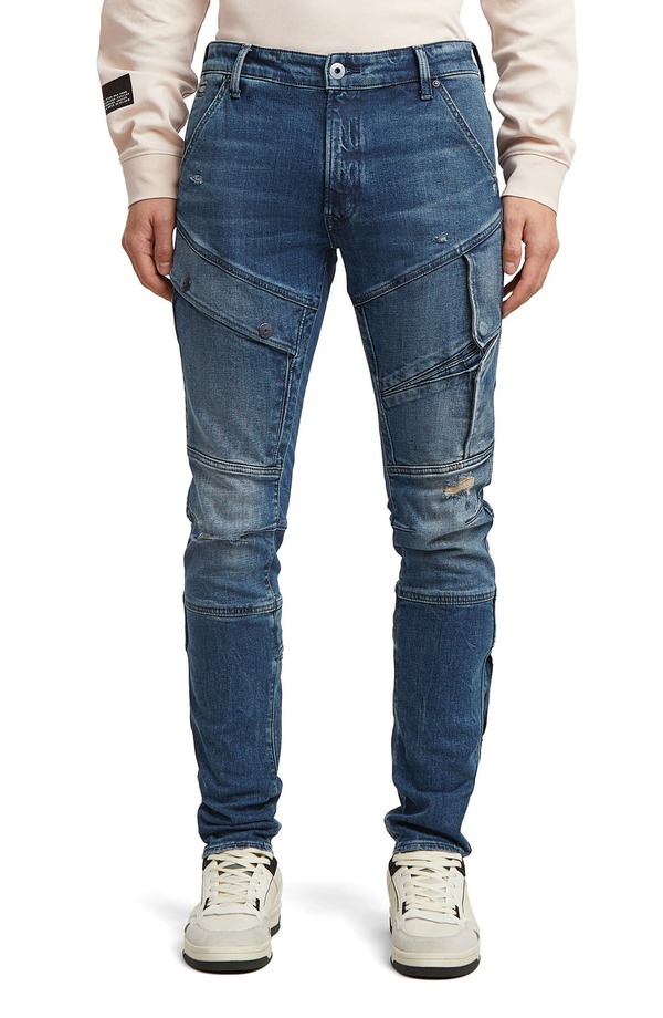 ジースター メンズ ボトムス ジーンズズボン下 デニム G-STAR Airblaze 3D Skinny Jeans Worn In Mountain Dusk
