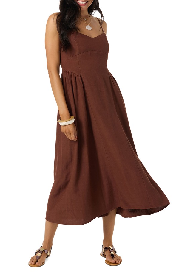 オニール レディース トップス ワンピース O'Neillinden Sundress Coconut Brown ブラウン｜ReVida 店