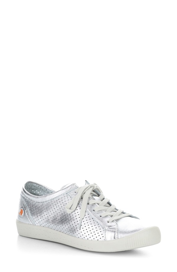 ソフチノス レディース シューズ スニーカー Softinos by Fly London Ica Sneaker Silver シルバー