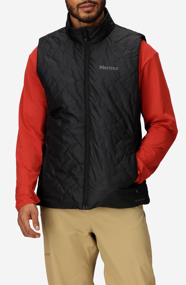 モルモット メンズ アウター 上衣・上衣 より良い Marmot MonoQuilt Vest Black 黒いこと