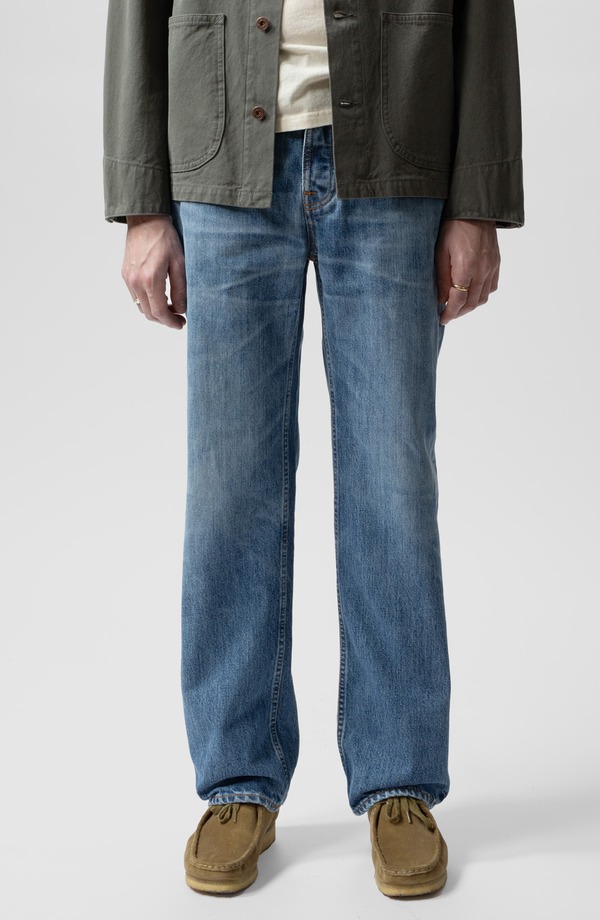 ヌーディージーンズ メンズ ボトムス デニムパンツ ワイドレッグ Nudie Jeans Tuff Tony One Wash Wide Leg Loose Fit Jeans Basementracks 40,820円
