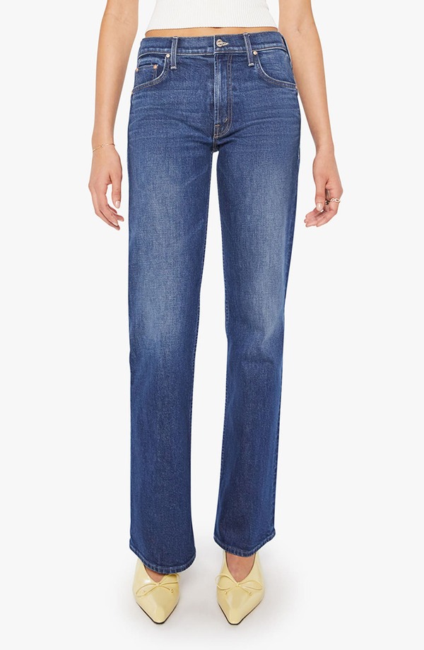 お母さん レディース ボトムス ジーンズズボン下 ブーツとり捨てる ブーツ デニム MOTHER The Bookie Sneak Bootcut Jeans Perfectly Imperfect