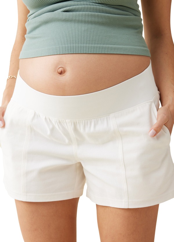 イングリッド&イザベル レディース ボトムス ハーフパンツ・ショーツ マタニティ Ingrid & Isabel Theveryday Maternity Woven Short Off-White オフホワイト｜ReVida 店 22,578円
