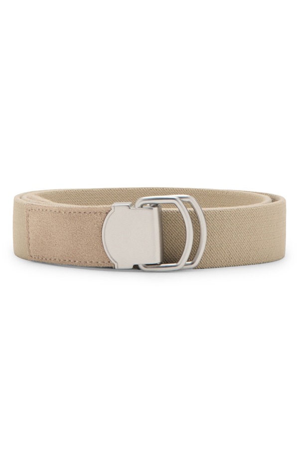 マンゴ メンズ 付属品 胴締め MANGO Mixed Media Belt Beige ベージュ