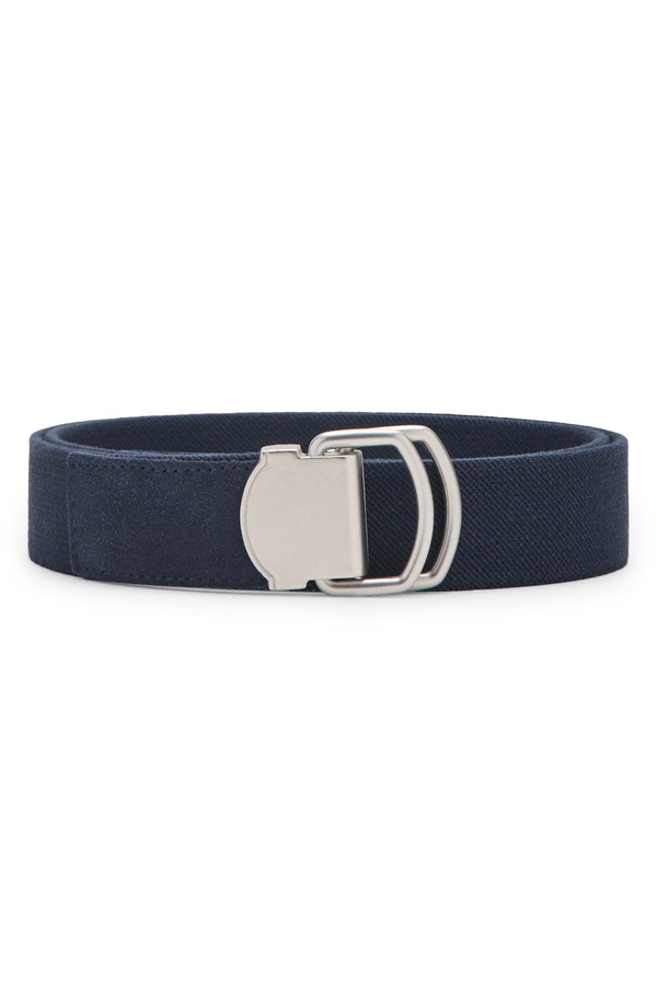 マンゴ メンズ 付属品 胴締め MANGO Mixed Media Belt Navy 米国海軍