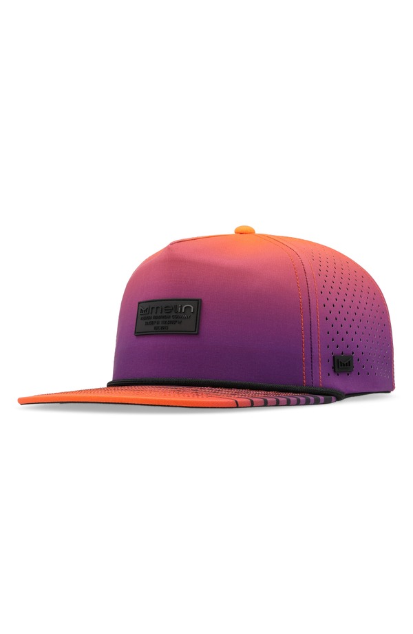 メリン メンズ 佩び物 かぶり笠 旗がしら Melin Coronado Sunset Wavez Hydro Snapback Ball Cap Sunset