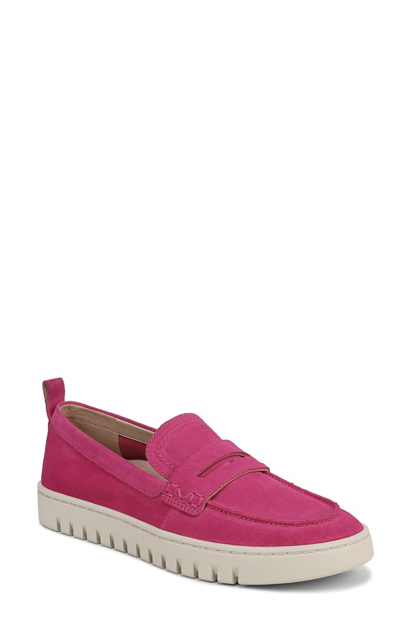 バイオニック レディース シューズ スリッポン・ローファー Vionic Uptown Hybrid Penny Loaferose Violet 相撲取り草
