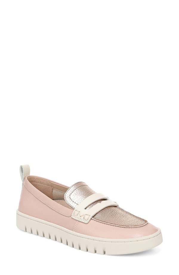 バイオニック レディース シューズ スリッポン・ローファー Vionic Uptown Hybrid Penny Loaferugby Tan Multi タン 靴-レディース靴-ローファー