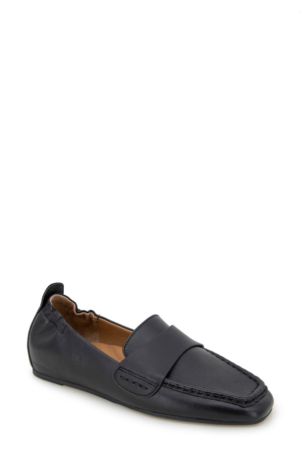 ジェントルソウルズ レディース シューズ スリッポン・ローファー Gentle Soulsophie Loafer Black Leather 黒いこと