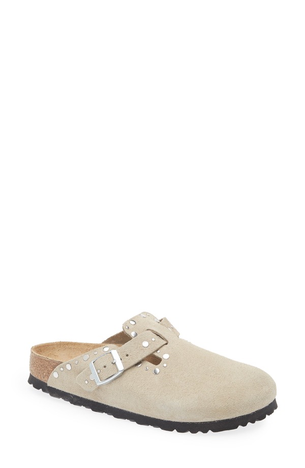 ビルケンシュトック レディース シューズ サンダル Birkenstock Boston Rivets Clog Taupe トープ｜ReVida 店 38,220円