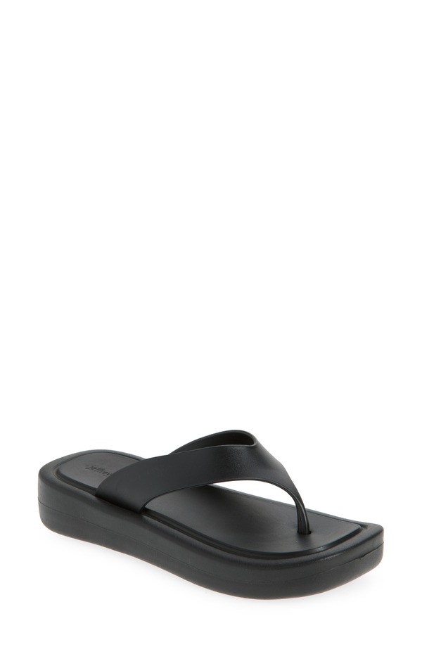 ジェフリー キャンベル レディース シューズ サンダル Jeffrey Campbell Darcie Flip Flop Black ブラック｜ReVida 店
