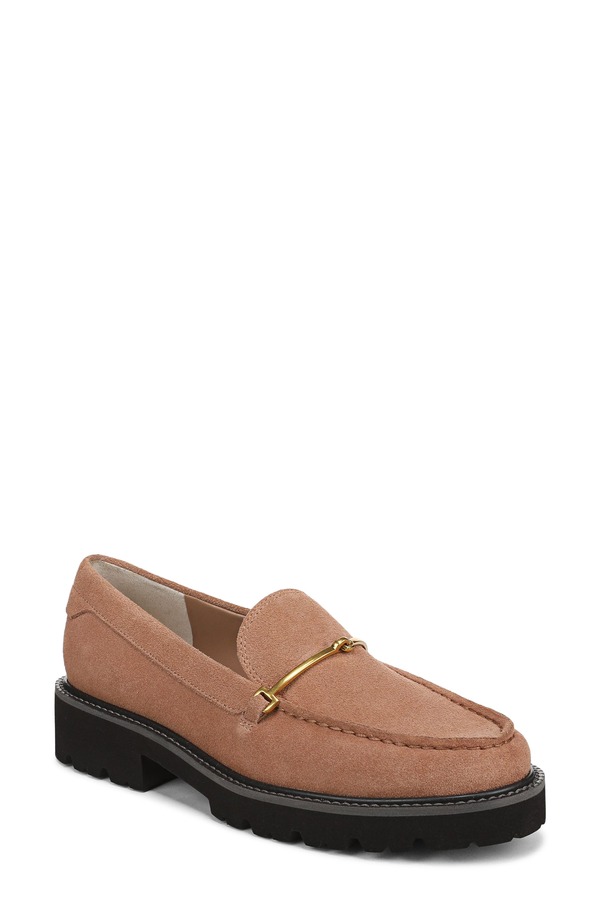 フランコサルト レディース シューズ スリッポン・ローファー Franco Sarto Senna Loafer Sunset Blush 毛はらい