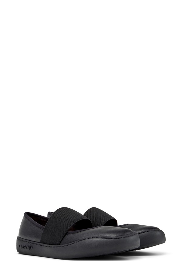 カンペール レディース シューズ スニーカー Camper Peu Touring Mary Jane Flat Black 黒いこと