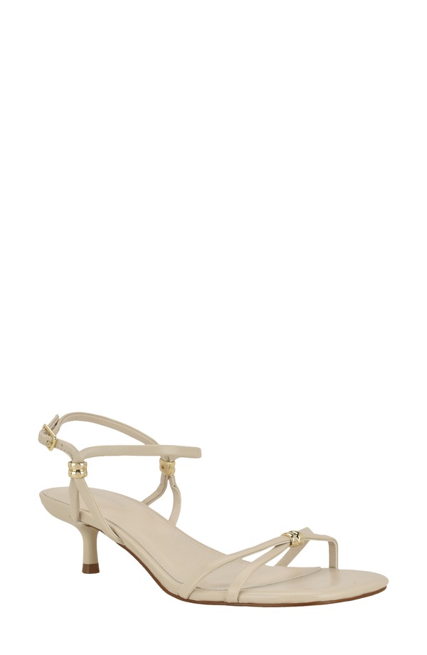 カルバンクライン レディース シューズ 踵 サンダル アンクル Calvin Klein Rivine Ankle Strap Sandal Ivory 象牙色